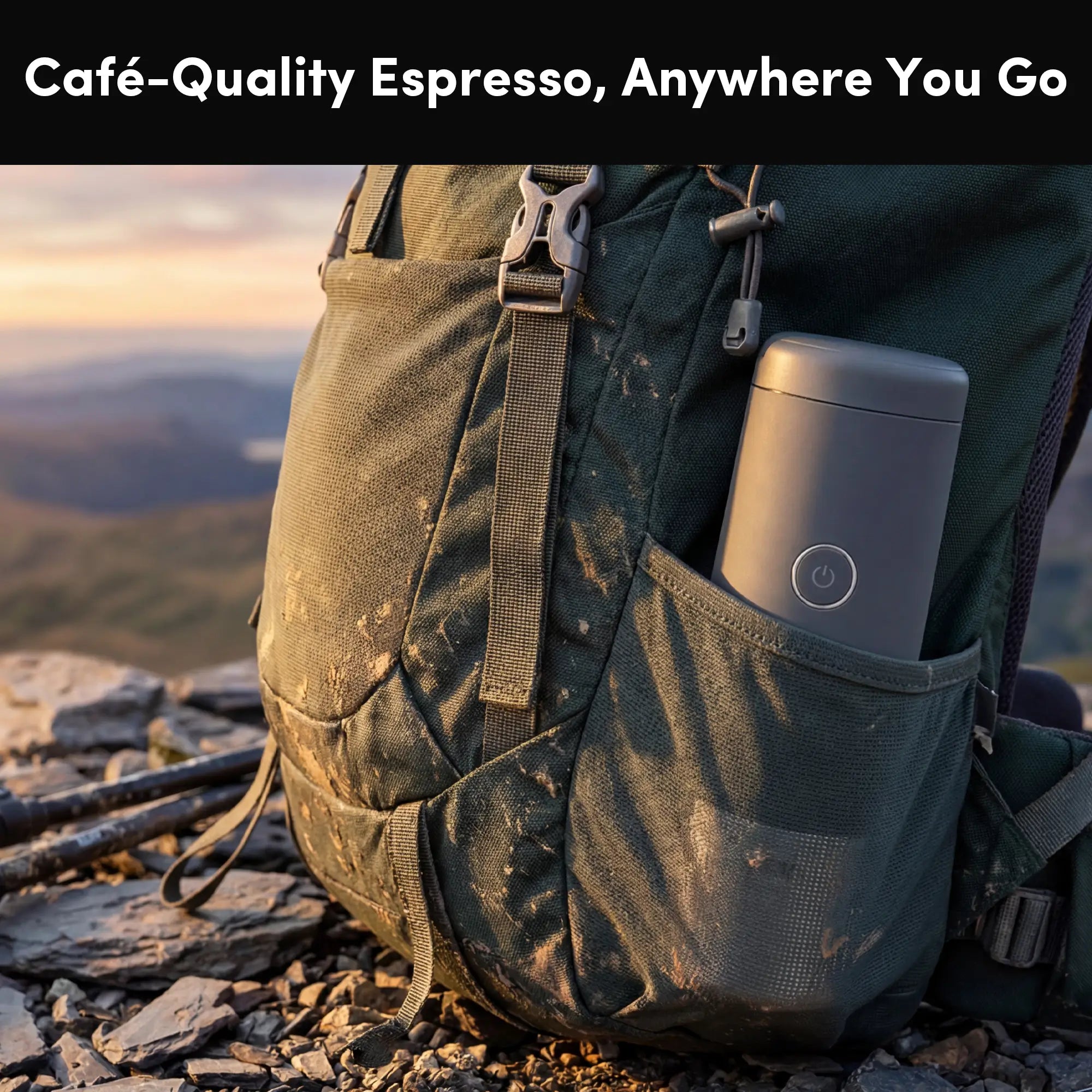 Portable Espresso Machine, Citaly GO-1, PD 3.0 Fast Charge, Capsule & Ground Coffee Compatible