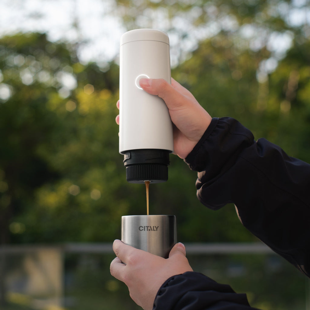 Portable Espresso Machine, Citaly GO-1, PD 3.0 Fast Charge, Capsule & Ground Coffee Compatible