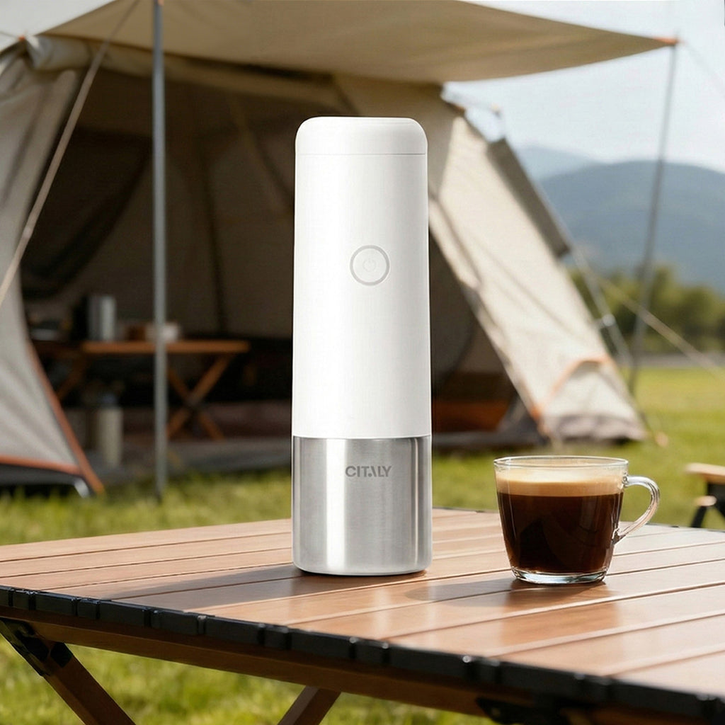 Portable Espresso Machine, Citaly GO-1, PD 3.0 Fast Charge, Capsule & Ground Coffee Compatible